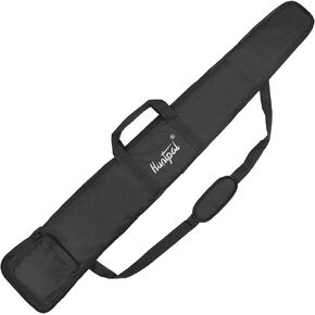 HUNTPAL 52" Long Rifle Soft Bag Water-Resistant Zipper Gun Case with External Accessory Pocket, Portable Handle and Adjustable Shoulder Strap, Tactical Shotgun Case for Storage and Transportation
