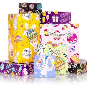 Larcenciel Christmas Wrapping Paper, 6 Sheets Gift Wrapping Paper w/Christmas Stickers, Vintage Xmas Wrapping Paper, Thick Kraft Brown Gift Wraps for Christmas, Birthday, New Year, Holiday, 27.5x19.6 in Kuwait