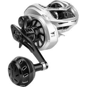 KastKing Kapstan Elite 300 Baitcasting Fishing Reel, Low Profile, Large Capacity Casting Reel, Graphite Frame, 35 lbs. Drag 5.4:1 Ratio, 6+1 Double Shielded/SS BB Centrifugal Braking, Aluminum Handle