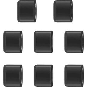 8 Pcs Air Fryer Rubber Bumpers Premium Rubber Feet Air Fryer Replacement Parts(Black)