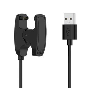 Disscool Replacement Charging Dock Cable Compatible with Garmin Descent MK3/Descent MK3i/Descent MK2/MK2i/MK2S, USB Cable Charger Stand Smart Watch Accessories(1M/3.3FT, Black)
