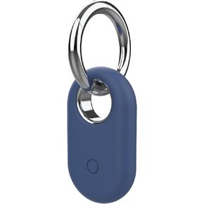 2Pack Smarttag2 Holder and Smarttag2 Keychain,Soft and Shockproof Silicone Smarttag2 Case for Samsung Galaxy SmartTag2,Comes with Ring Metal Snap Keyring for Luggage,Keys,Pets,Kids Bag