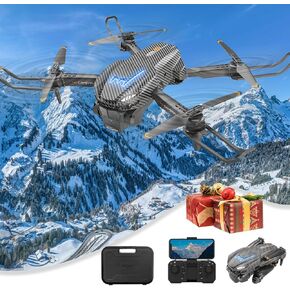 Drone With HD Fpv Camera Optical Flow Localization Remote Control Toys Gifts With Altitude Hold Headless Mode Start Speed For Adults Men Beigginer