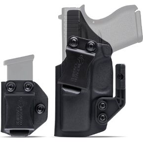 Concealed Carrier IWB Holster | Compatible with Glock 43 | Disabled Combat Veteran Owned Company | USA Made Gun & Pistol Holsters Inside Waistband | Handgun Accessories for Men & Women