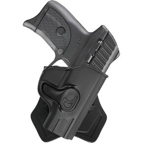 OWB Paddle Holster Compatible for Ruger EC9s,Ruger EC9,Ruger LC380,Ruger LC9,Ruger LC9s,3.12" Barrel,Index Finger Released,Autolock,360°Adjustable Outside Waistband Holster -Right Hand.