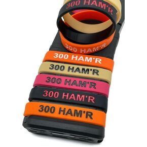 300 HAM'R HAMR Mag ID Marker Band Quality, Thick and Durable Pack of (3 FDE)