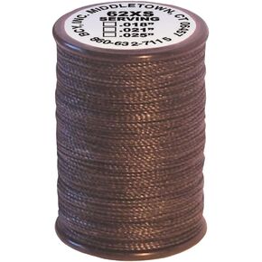 BCY 62XS Braided Center Serving Black .021 75 yds.