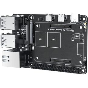 BIGTREETECH Pi4B Adapter V1.0 for Raspberry-Pi CM4, BTT CB1 V2.2/CB1 eMMC/CB2 Core Board Compatible SKR Mini E3 V3.0/SKR V1.4 Turbo/Octopus V1.1/Pro to Running Klipper for Voron/CoreXY/i3 3D Printer