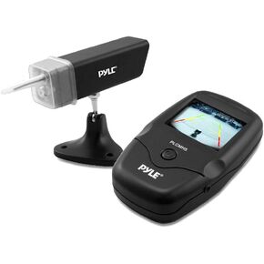 Pyle Waterproof Wireless HD Backup Camera, Night Vision Illumination, LCD Display Screen, with Built-in Rechargeable Battery, Black. (PLCMH6)
