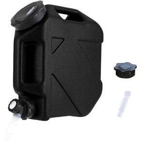 حاوية مياه HiGropcore مع حنفية - إبريق ماء سعة 2.6 جالون/3.2 جالون خزان مياه محمول للتخييم خالٍ من مادة BPA - تخزين المياه في حالات الطوارئ للتخييم والمشي لمسافات طويلة في الهواء الطلق in Kuwait