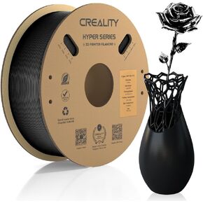 Hyper ABS Black+Grey Creality Hyper ABS Filament 1.75mm, 3D Printer Filament for High Temperature Resistance, 1kg(2.2lb)/Spool, Dimensional Accuracy ± 0.05 mm, Fits for Most 3D Printers, 2KG