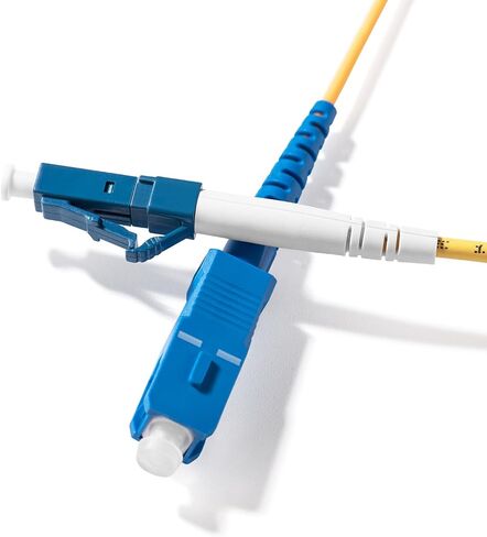 Fiber optic jumper LC-SC telecom grade fiber optic cable single-mode single core jumper square to square 2M extension cable in Saudi Arabia