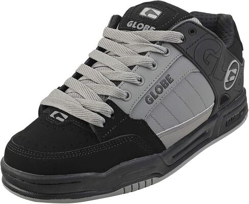 Globe Men's Tilt Skate Shoe, Steel/Black, 9 in Kuwait