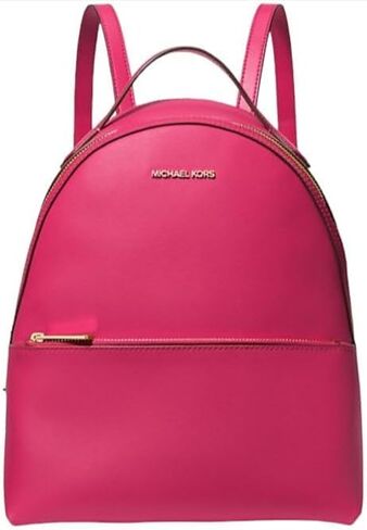 Michael Kors Sheila Medium Logo Backpack (Electric Pink) in Saudi Arabia