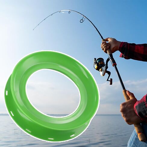 Hand Reel For Fishing, No Backlash, Sea Fishing Coil Hand Wheel Large Line Plate Winding Reel (random Color)(19cm) in Kuwait