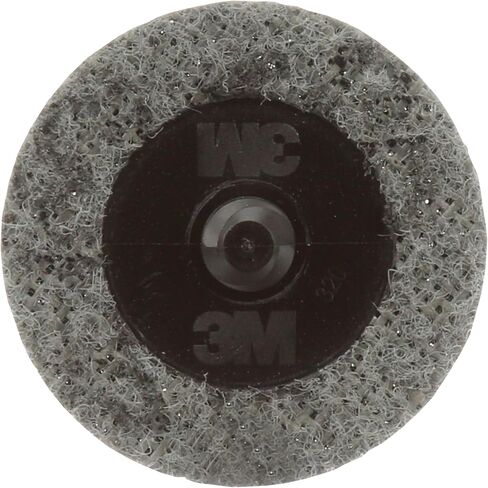 3M Roloc Surface Conditioning Disc TS, Aluminum Oxide, 3 Diameter, Medium Grit, Maroon (Pack of 100) in Saudi Arabia