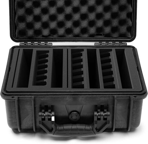 Versatile Pre-Cut Foam Tactical Pistol Case, Water& Shock Proof, TSA Approved, 16.1" x 13.5" x 8.0" in Saudi Arabia