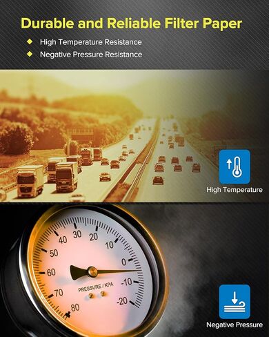 فلتر هواء محرك PHILTOP، بديل لـ CA9683 GP683 Tacoma (2005-2015)، 4Runner (2003-2005)، FJ Cruiser (2007-2009)، Tundra (2005)، عبوة من قطعة واحدة in Kuwait