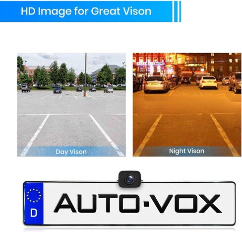 كاميرا احتياطية لاسلكية AUTO-VOX W7PRO للشاحنة، تدعم قناتين فيديو، كاميرا خلفية مع جهاز إرسال مدمج in Kuwait