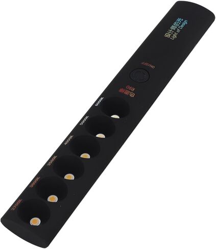 عصا إضاءة محمولة، درجة حرارة اللون المحمولة، عصا مصباح احترافية قابلة لإعادة الشحن 2700K‑6000K 6 أوضاع عصا إضاءة للتصوير الفوتوغرافي in Kuwait