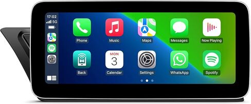 شاشة تشغيل سيارة 10.25 بوصة لسيارة Audi A4 A5 S4 S5 B8 2009-2016 مع نظام الحفلات الموسيقية/السيمفونية، ترقية راديو المصنع بلوتوث اللاسلكي CarPlay Android Auto Stereo استبدال in Kuwait