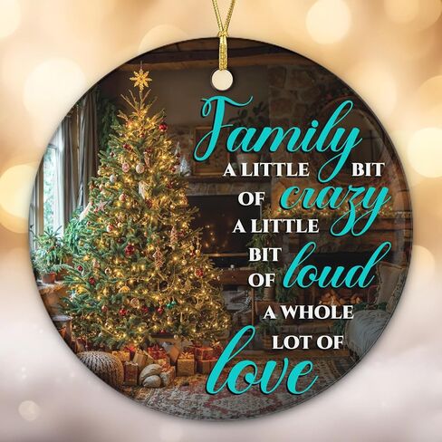 NewEleven Nativity Ornament, Nativity Scene Christmas Tree Ornaments, Christian Christmas Ornaments, Religious Gifts for Women, Christian Gifts for Women, Men, Family - Ceramic Christmas Ornaments in Kuwait