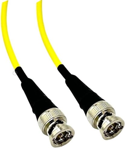 12G HD SDI Cable Mini RG59 - BNC to BNC - (2 Feet) (Blue) in Saudi Arabia