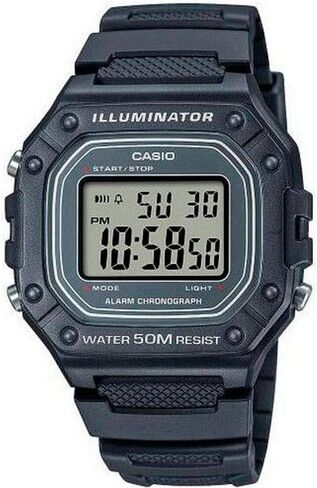 Casio Illuminator Alarm Chronograph Digital Sport Watch (Model W218HC-4AV) (Pink) in Saudi Arabia