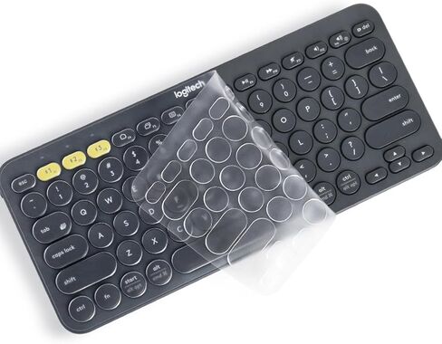 غطاء لوحة المفاتيح للوحة مفاتيح بلوتوث متعددة الأجهزة Logitech K380 Pebble/Logitech Pebble Keys 2 K380s/Logitech K380 لوحة مفاتيح بلوتوث متعددة الأجهزة، غطاء لوحة مفاتيح لاسلكية Logitech K380 باللون الأخضر النعناعي in Saudi Arabia