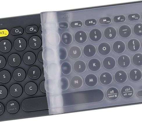 غطاء لوحة المفاتيح للوحة مفاتيح بلوتوث متعددة الأجهزة Logitech K380 Pebble/Logitech Pebble Keys 2 K380s/Logitech K380 لوحة مفاتيح بلوتوث متعددة الأجهزة، غطاء لوحة مفاتيح لاسلكية Logitech K380 باللون الأخضر النعناعي in Saudi Arabia