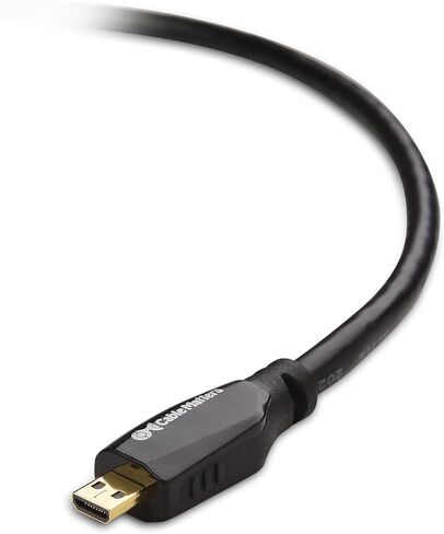 Cable Matters High-Speed 4K Micro HDMI to HDMI Cable 25ft (4K HDMI to Micro HDMI/HDMI Micro to HDMI Cable) - Ideal for Tablet, Notebook, Camera, Raspberry Pi 4 and Raspberry Pi 5, 25 Feet in Saudi Arabia