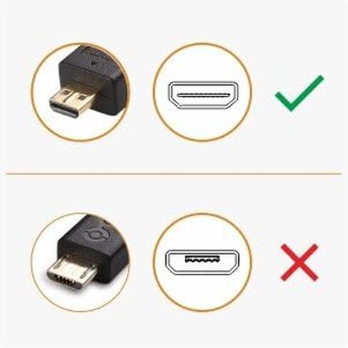 Cable Matters High-Speed 4K Micro HDMI to HDMI Cable 25ft (4K HDMI to Micro HDMI/HDMI Micro to HDMI Cable) - Ideal for Tablet, Notebook, Camera, Raspberry Pi 4 and Raspberry Pi 5, 25 Feet in Saudi Arabia
