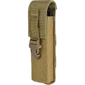 IronSeals Tactical Flashlight Pouch Holster Case Belt Pouch, Molle Organizer Pouch Mini Scissor Pouch