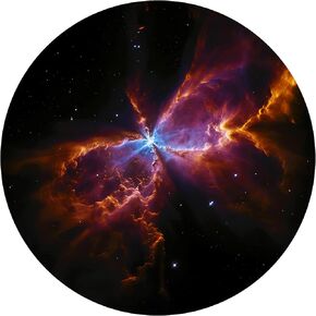 Slide Discs for Orzorz Star Projector Galaxy Plus Home Planetarium Projector (Work with Orzorz Star Projector Plus) (butterfly nebula)