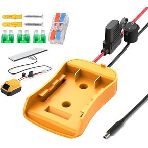 Starlink Mini Battery Adapter for Dewalt Battery, Starlink Mini Battery Pack, Portable Starlink Mini Power Kit, Compatible with Dewalt Battery Adapter