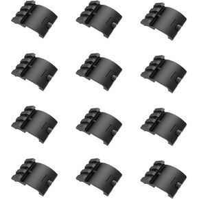 3 Slots Low Profile Adapter 45 Degree Offset Picatinny Weaver Rail Mount for Flashlight Laser Bore Sight