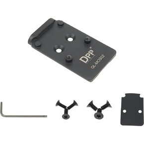 DPP Titanium Adapter Plate for Glock 17 19 MOS Holosun 407/507C/508T Trijicon RMR/SRO