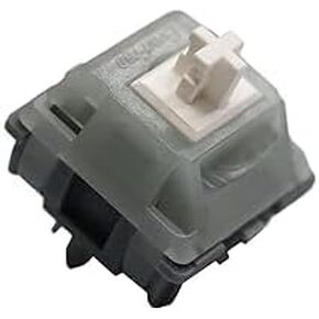 GATERON EF Curry Switch, Linear Type 50gf RGB 5 Pin Hot-swap Factory Pre-lubed for Mechanical Keyboard(110PCS) (Cedar)