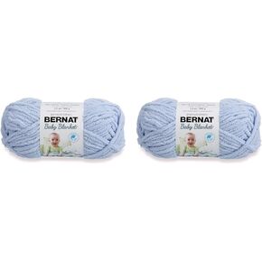 BERNAT Baby Blanket Yarn, 3.5oz, 6-PACK (Pitter Patter)