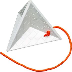 Do All Outdoors Great Pyramid Ground Bouncer Self-Healing Impact Seal .22-.50 Shooting Target with 16 ft. of Rope