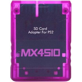Memory Adapter for PS2, MX4SIO(Memory Expansion for SIO) SIO2SD Memory Adapter Replacement Memory Reader for PS2 Fat Console()