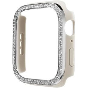 CASETiFY Gem Watch Case Compatible with Apple Watch Series 7-9 - 45mm - Silver
