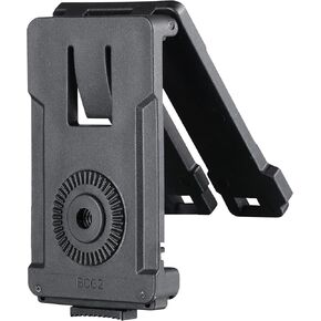 360° Adjustable Tactical Belt Clip Accessories, Polymer Open Type Belt Loop Attachment for Gun Holsters, Mag Pouches, and Duty Belts, Replace with Paddle Holster