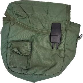 Olive Drab 2 Quart Fleece Lined Canteen Cover With Strap