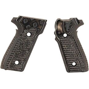 Hogue Sig P228/P229 Grips (Pirahna G-10 G-Mascus), Black/Grey
