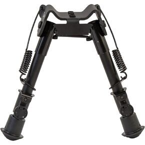 Caldwell M-Lok KeyMod Bipod with Low Profile and Twist Lock for Polymer Handguards on Long Gun Rifle for Tactical Shooting Range and Sport
