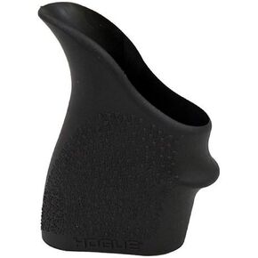 Hogue HandAll Beavertail Rubber Grip Sleeve for S&W M&P Shield 45, Black - 18300
