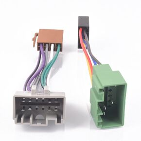 ISO Car Radio Stereo Power Retrofit Harness Cable Wire to Compatible for Volvo S40 S60 S80 V70 XC70 2001 02 03 04 05 06 No Premium Factory Amp