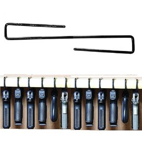 AmeriGun Club Easy Use Gun Hanger Pack of 12 Original Handgun Hangers (12 Packs)