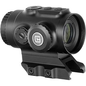 ohhunt Prism Scope 3X Scope Red Illuminated Sight with Absolute Co-Witness